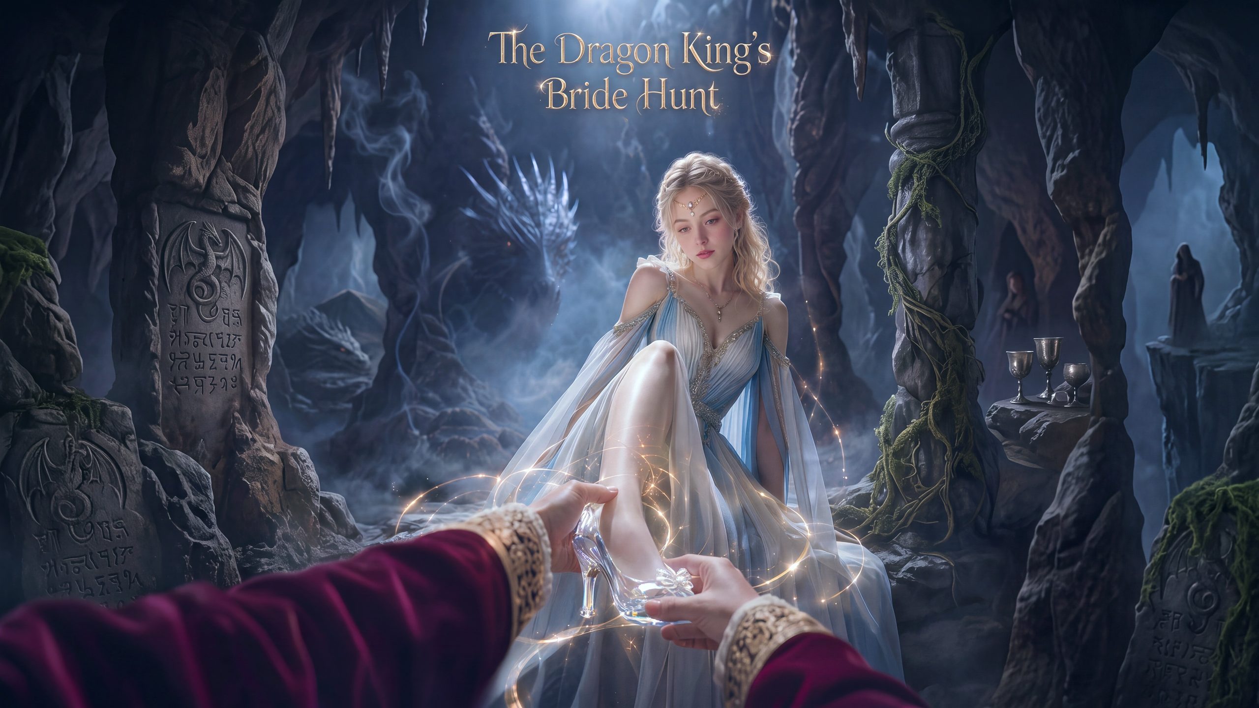 九章映 AI 作品主视觉 The Dragon King's Bride Hunt